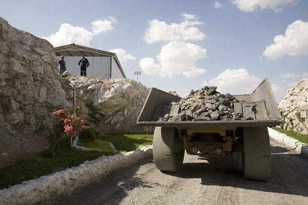 Truck auf der Silbermine Platosa; Foto: Excellon Resources