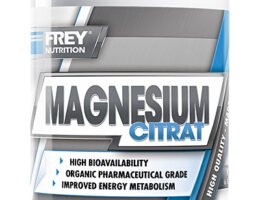MAGNESIUM CITRAT von FREY Nutrition enthält qualitativ hochwertiges und hochdosiertes Magnesium