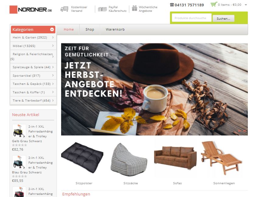 Online-Shop NORDNER.de
