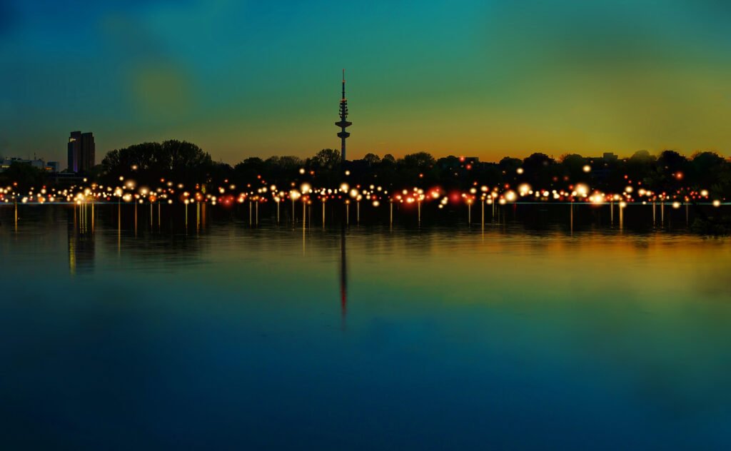 Außenalster, Hamburg, 21 Million Lights