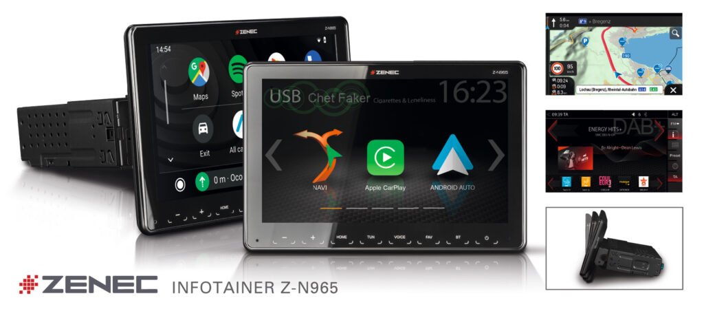 Z-N965: Neues 1-Din Autoradio / Multimediasystem
