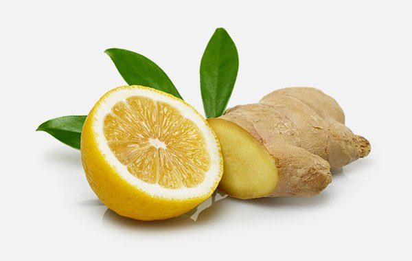 Obst von fruiton mit Zitrone und Ingwer