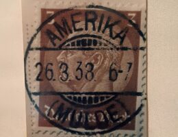Poststempel von AMERIKA aus der Kaiserzeit