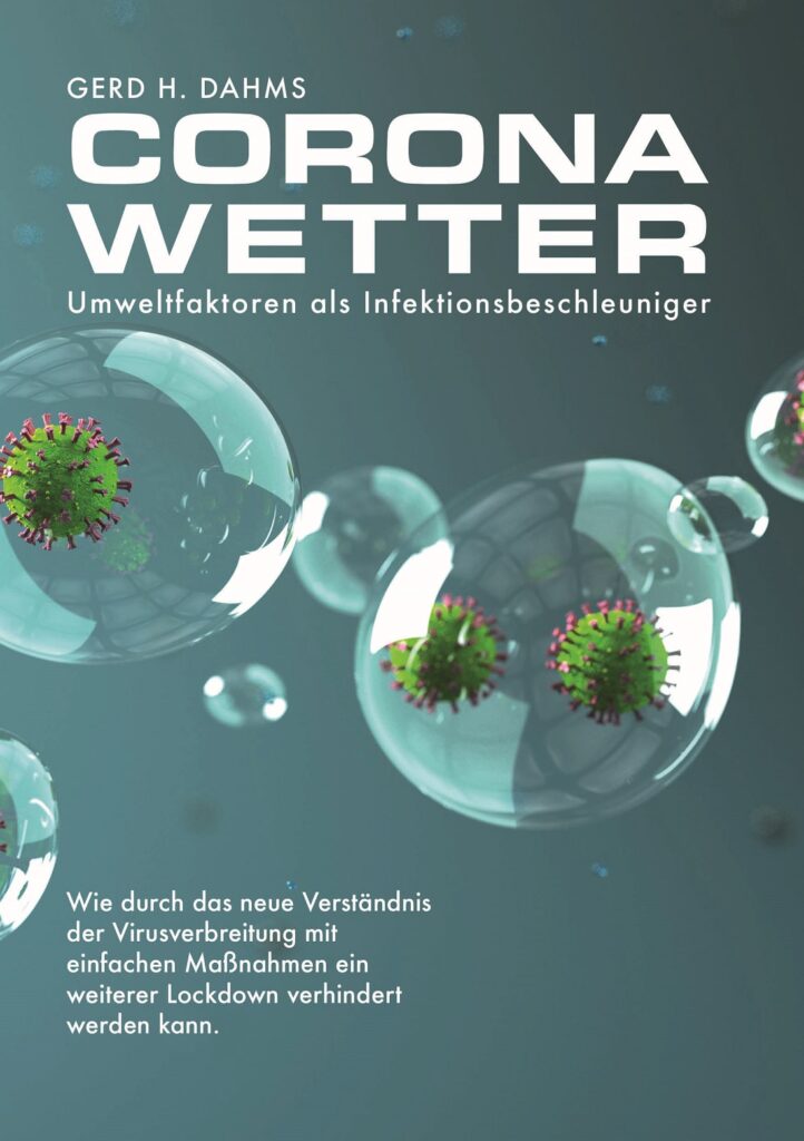 Buchcover: CoronaWetter – Umweltfaktoren als Infektionsbeschleuniger von Gerd H. Dahms