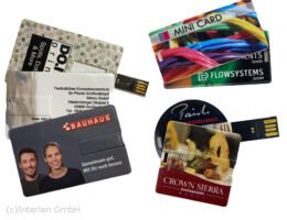 USB-Karten mit Bedruckung als Werbemittel