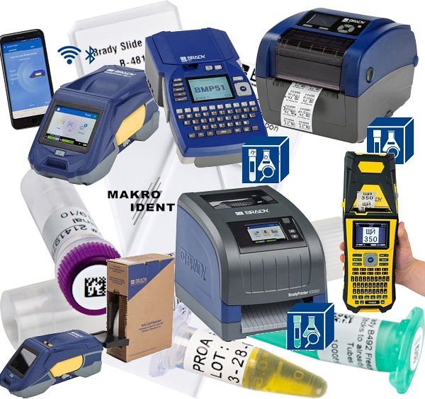 Labordrucker und Etiketten für professionelle Labor-Kennzeichnungen