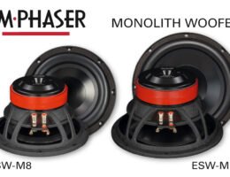 Neue Power Woofer von EMPHASER: ESW-M8 und ESW-M10
