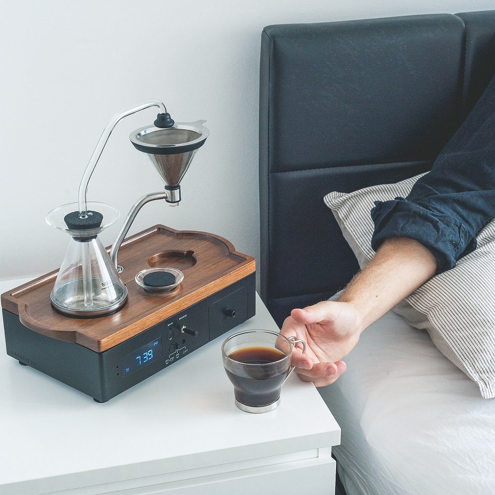 Der kleine Kaffee am Morgen pünktlich zum Wecker neben dem Bett? Kein Problem mit Barisieur