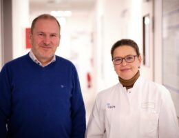 Die Tagungspräsidenten: Prof. Dr. med. Sabine Kliesch und Univ.-Prof. Dr. rer. nat. Stefan Schlatt aus Münster.