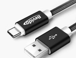 Produktbild Typ-C USB-C Nylon Schnellladekabel