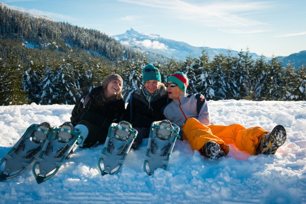 Spaß im Schnee. Foto: Tourism Whistler