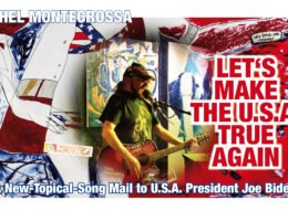 Let's Make The USA True Again - New-Topical-Rocksong CD von Michel Montecrossa