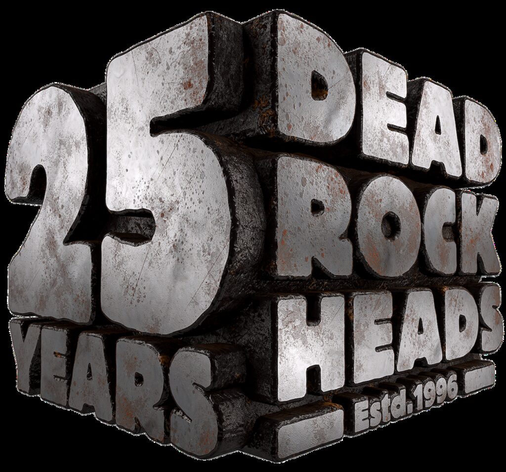 25 YEARS DEAD ROCK HEADS - Estd.1996 by Ole Ohlendorff