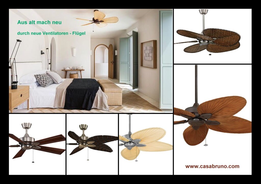 Neue Flügeln für einen neuen Look - mit Ventilatoren von Casa Bruno