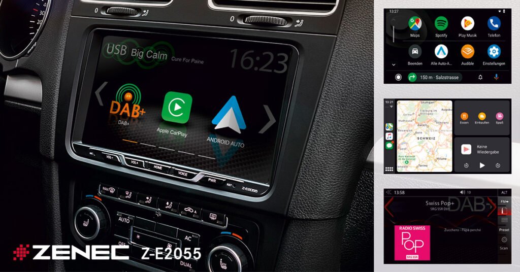 ZENEC Z-E2055: Infotainer / Autoradio für VW