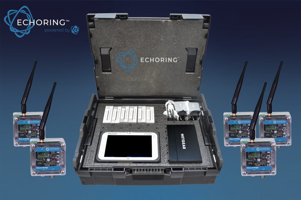 Die EchoRing-Technologie ist eine leistungsstarke Alternative zur kabelbasierten Kommunikation.