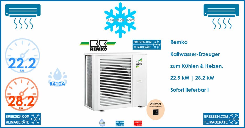 Remko RVS 260 DC Kaltwasser-Erzeuger 22,5 kW 400 V