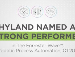 Hyland ist "Strong Performer" im Forrester Wave Report für Robotic Process Automation