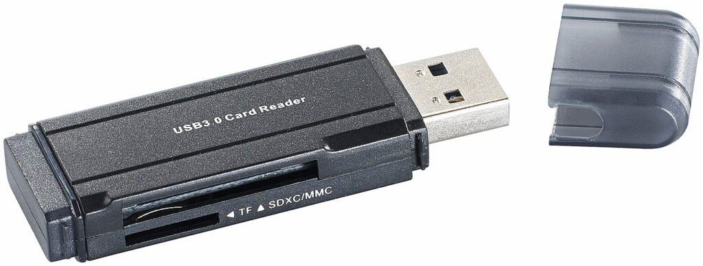 c-enter Cardreader mit USB 3.0 für SD(HC/XC) und microSD(HC/XC)
