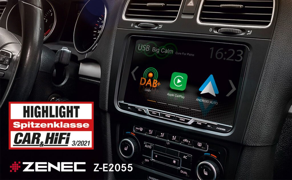 Highlight – ZENEC Z-E2055 Autoradio für VW