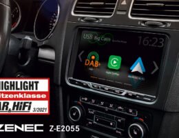 Highlight – ZENEC Z-E2055 Autoradio für VW