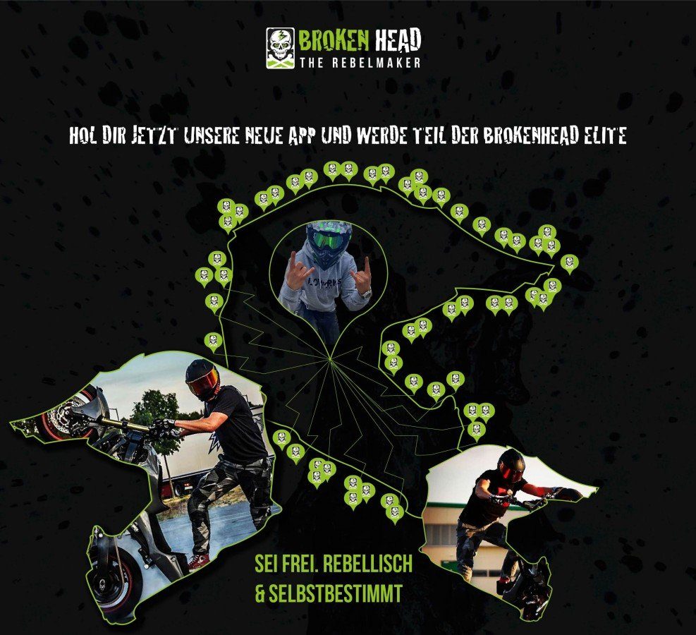 Ride With Me Broken Head App (© Broken Head)