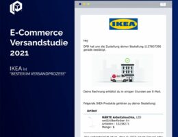 IKEA überzeugt besonders im Versandprozess (© )