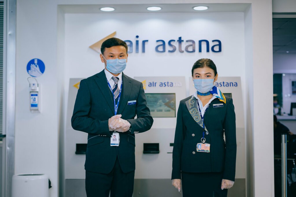 Air Astana startet den neuen "Meet & Greet"-Service.