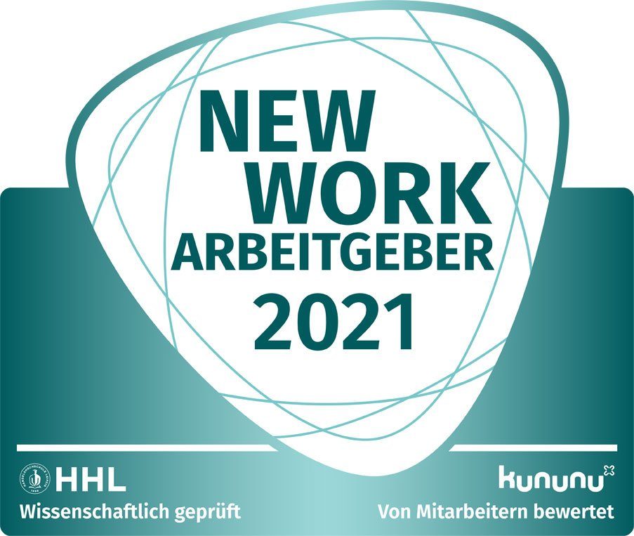 New-Work-Arbeitgebersiegel für Dr. Kraus & Partner