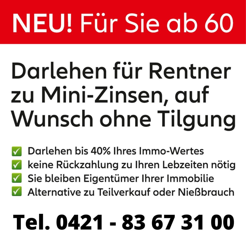 Allianz BestAger Darlehen - Tel. 0421-83673100