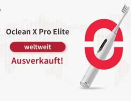 Oclean X Pro Elite weltweit ausverkauft!
