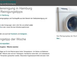 Saubere und hygienische Gebäudereinigung - mit Reinigungstipps von IHRCLEANTEAM Hamburg kein Problem