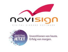 NoviSign Digital Signage Lösungen - staatliche Fördermittel möglich