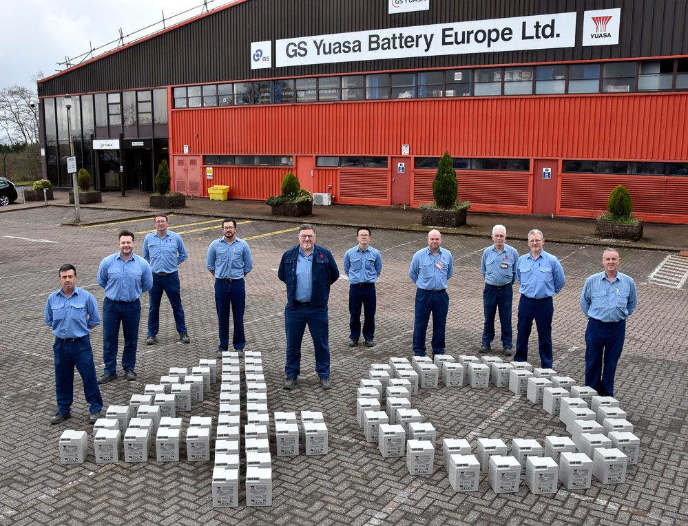 GS YUASA feiert 40 Jahre Batterieproduktion in Südwales
