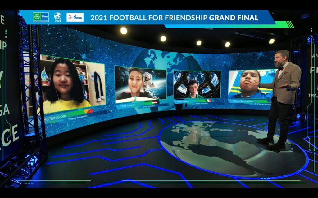 Internationales Kindersozialprogramm von Gazprom F4F vereint Teilnehmer aus über 200 Ländern. (Bild: Football for Friendship)