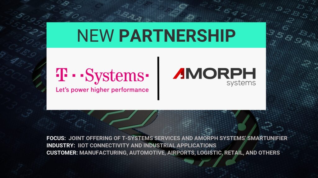 Partnership Announcement T-Systems Amorph Systems