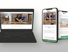 Die neue Website von Holz Greiter Kempten verbindet den "Mobile First" mit einem Hauch Wellness.