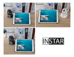 Apple Homekit mit INSTAR Full HD IP Kamera - Schwarz / Weiß