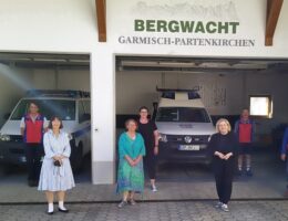 Besuch bei der Bergwacht Garmisch-Partenkirchen