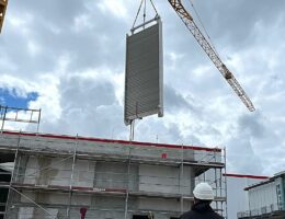 Erfolgreicher Bauabschnitt: Indoor Skydiving-Anlage am Rhein-Neckar-Zentrum in Viernheim im Zeitplan