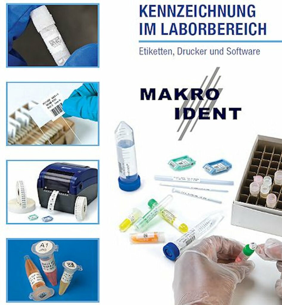 Sichere und beständige Etiketten für die Labor-Kennzeichnung