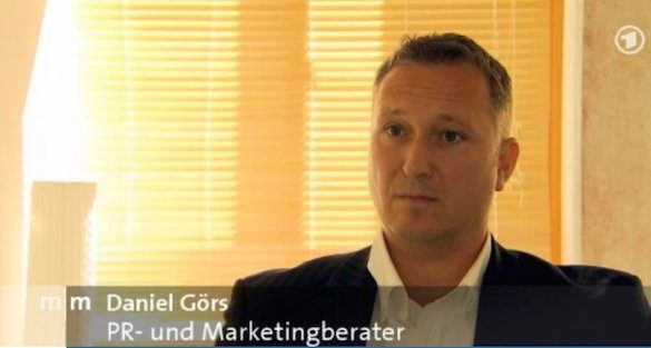PR SEO Marketing Berater Daniel Görs im TV-Interview zu Online Reputation Management