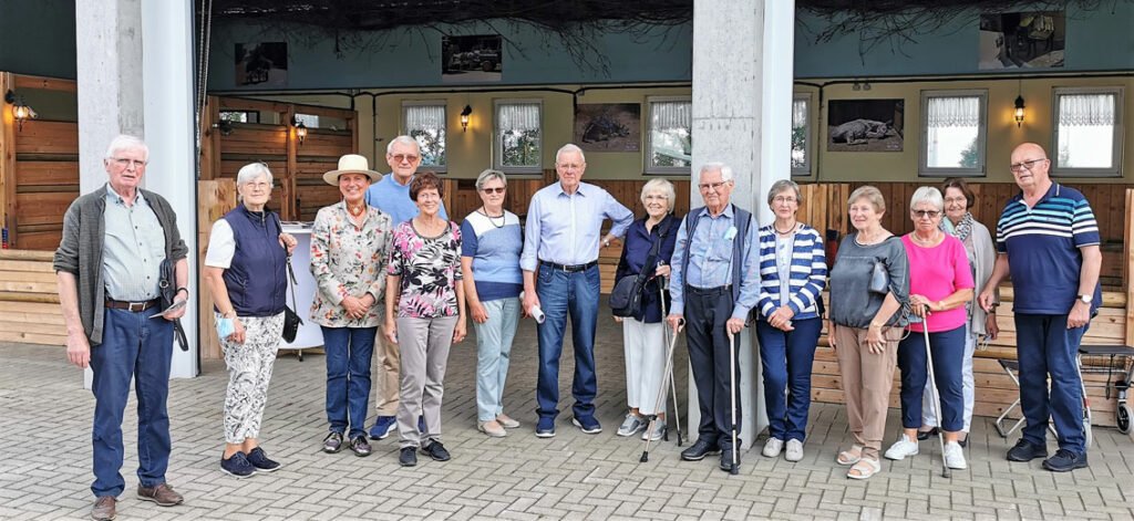 Annette Engelhardt und Gäste auf der Gut Aiderbichl BALLERMANN RANCH in Niedersachsen