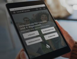 Online Shopping mit dem Tablet in Deutschland