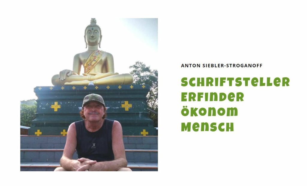 Autor Anton Siebler-Stroganoff lebt in Thailand
