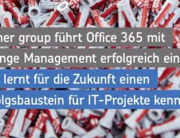 Change Management mit Net at Work sichert Erfolg der Office 365-Einführung bei fischer group