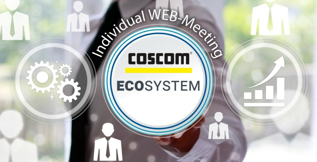 COSCOM Academy im virtuellen Schulungsraum (© COSCOM Computer GmbH)