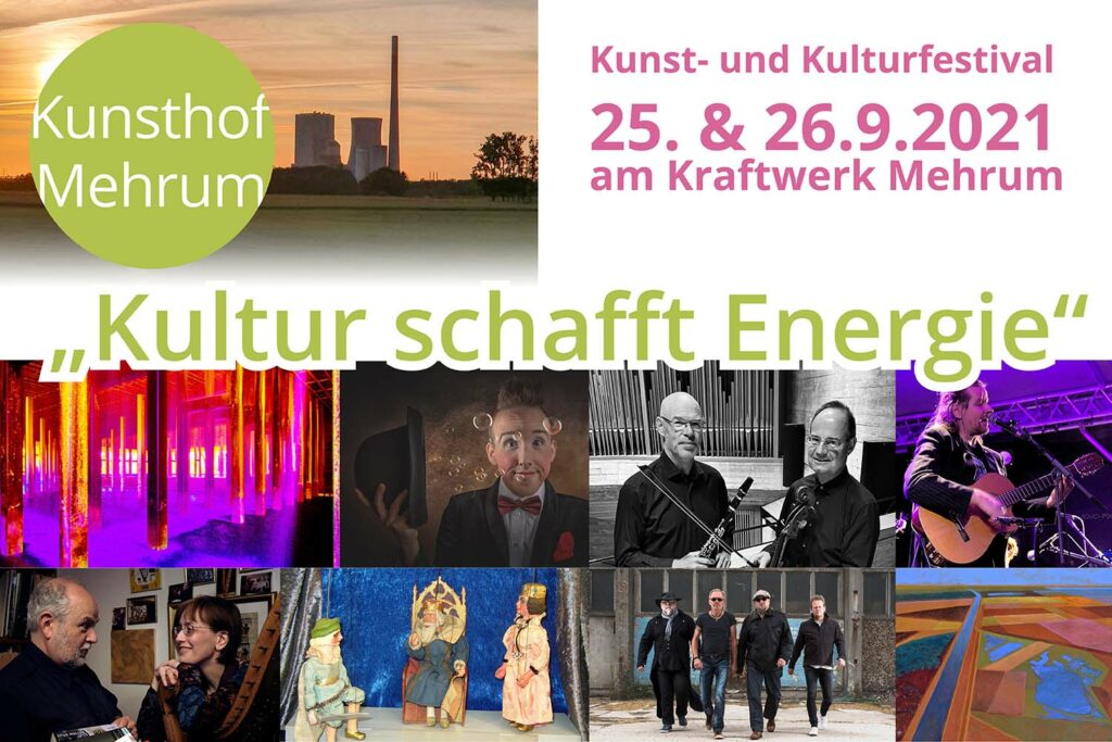 "Kultur schafft Energie!" - Kunst am Kraftwerk (Mehrum) - Ein Industriestandort wird zum Kult(ur)-Happening