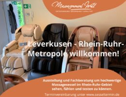 Massagesessel Welt mit neuem Standort in Leverkusen