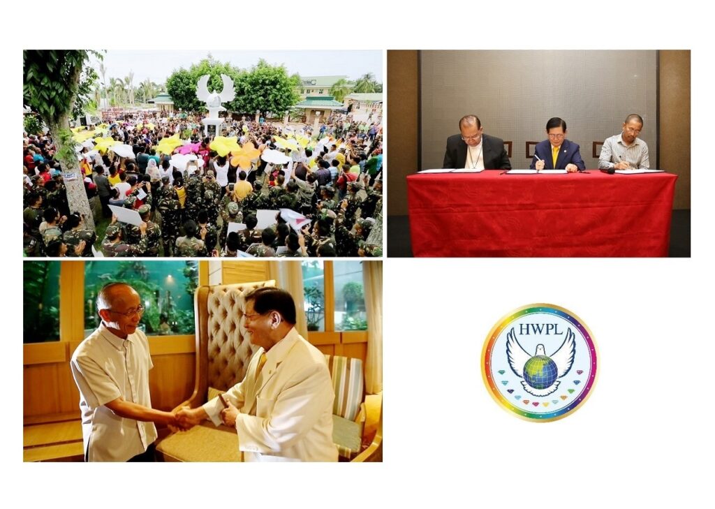 Peace Walk in Mindanao - Unterzeichnung des Friedensabkommens in Mindanao